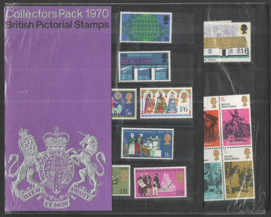 (image for) 1970 Royal Mail Special Stamps Year Pack
